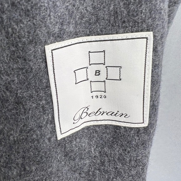 Factelier Coatigan Made in Japan Grey Cardigan Duster Open Front One Size - Picture 5 of 5